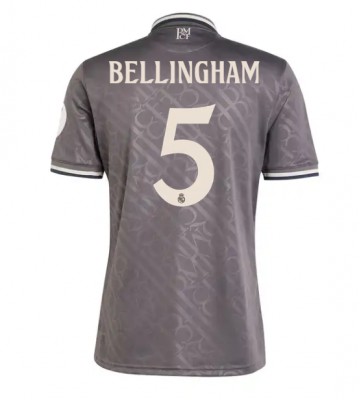 Real Madrid Jude Bellingham #5 Tercera Equipación 2024-25 Manga Corta